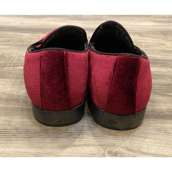 Alberto Fellini Men's Classic Velvet Smoking Loafer size 10.5 - Picture 3 of 4